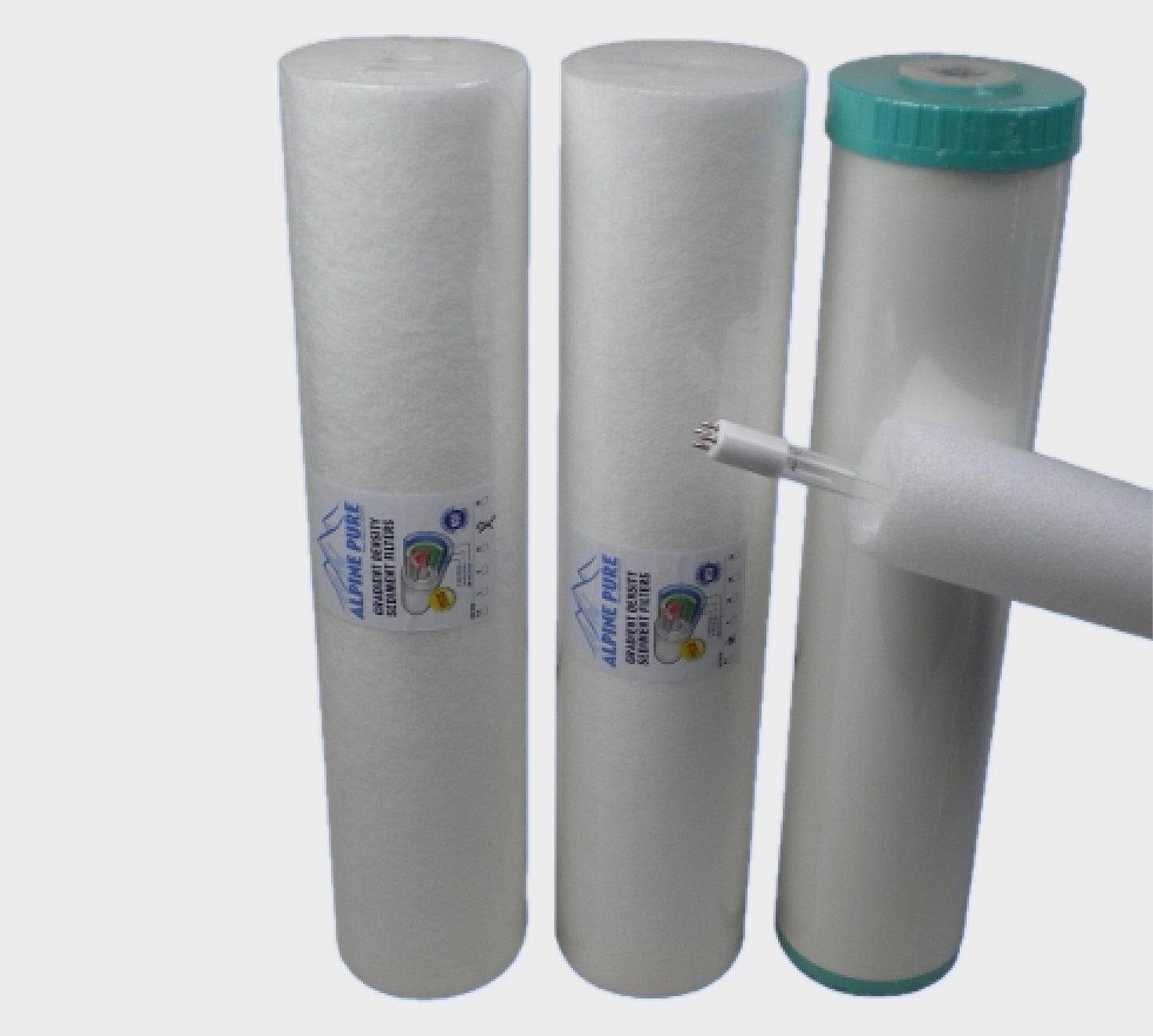 Alpine Pure Service Kit - Titanium (3 x 20")