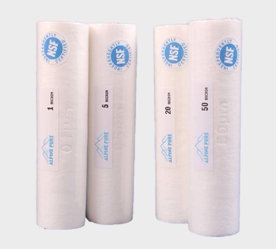 Polyspun Gradient Density Water Filter - 20" x 2 1/2" (STD) (Micron Options available)