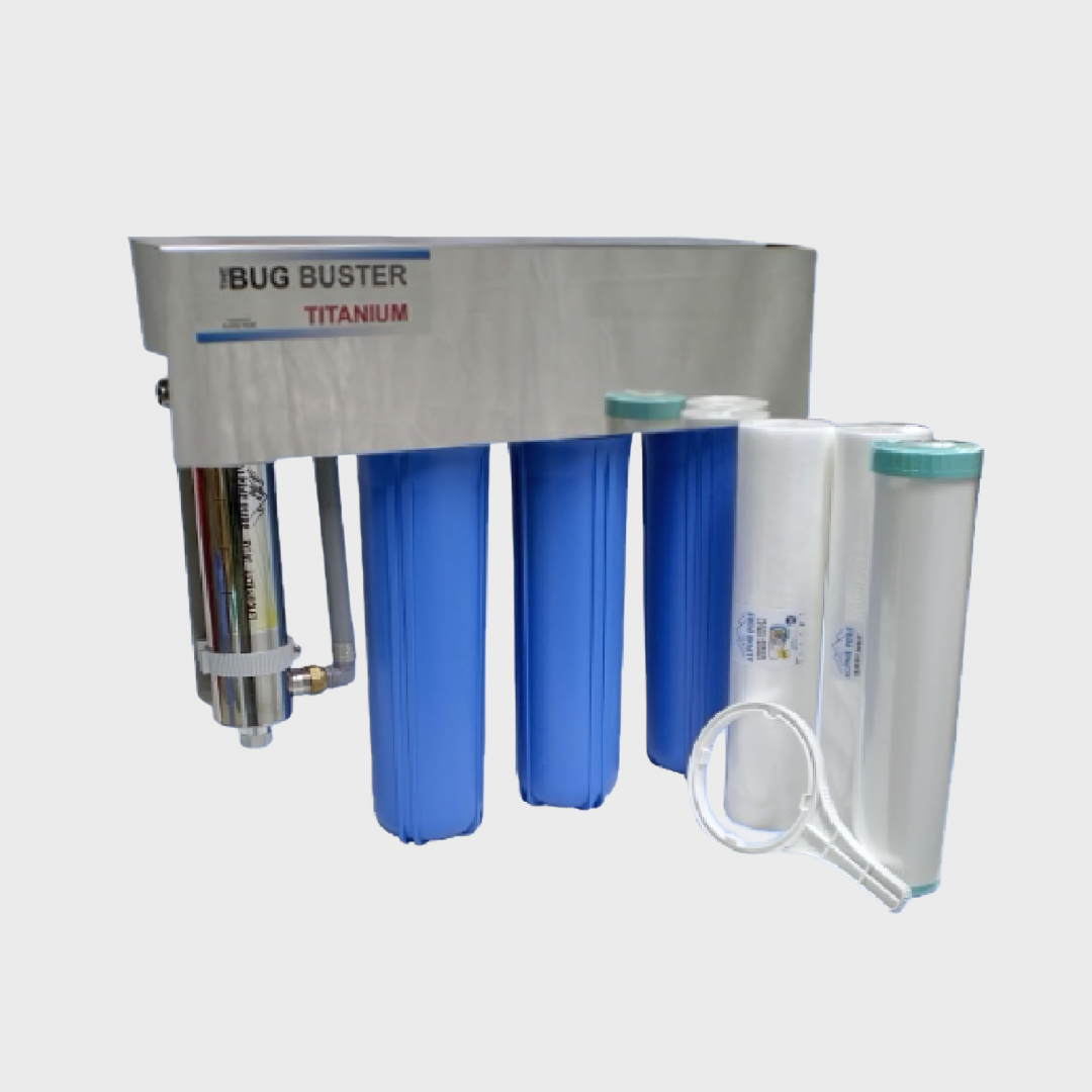 Alpine Series UV Light Water Filtration System - Titanium